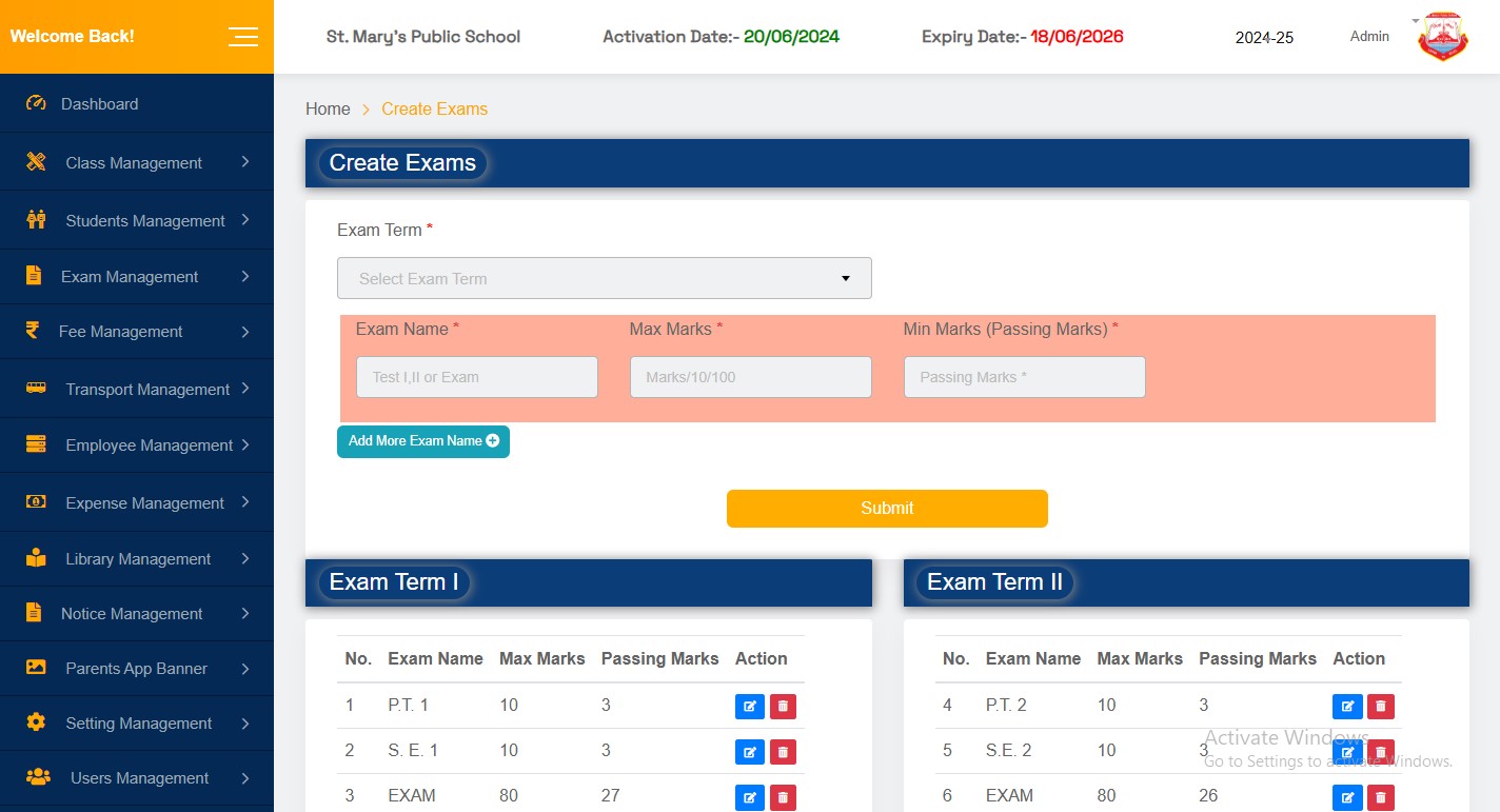 Examination Management System by Codeflix Technologies Pvt. Ltd.
